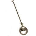 Hermes Key Holder Cheval Horse Logo Silver