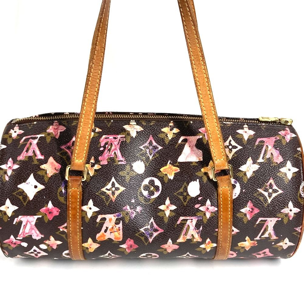 Louis Vuitton Handbag Papillon 30 Monogram Canvas Brown — view 2