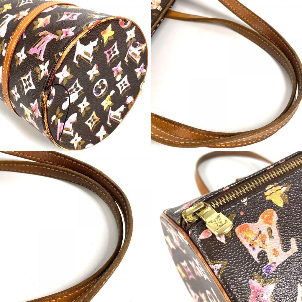 Louis Vuitton Handbag Papillon 30 Monogram Canvas Brown — view 8