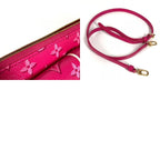 Louis Vuitton Shoulder Bag Maxi Pochette Monogram Canvas Fuchsia Pink — view 9