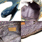 Louis Vuitton Handbag Patchwork Speedy 30 Monogram Denim Canvas Blue — view 8