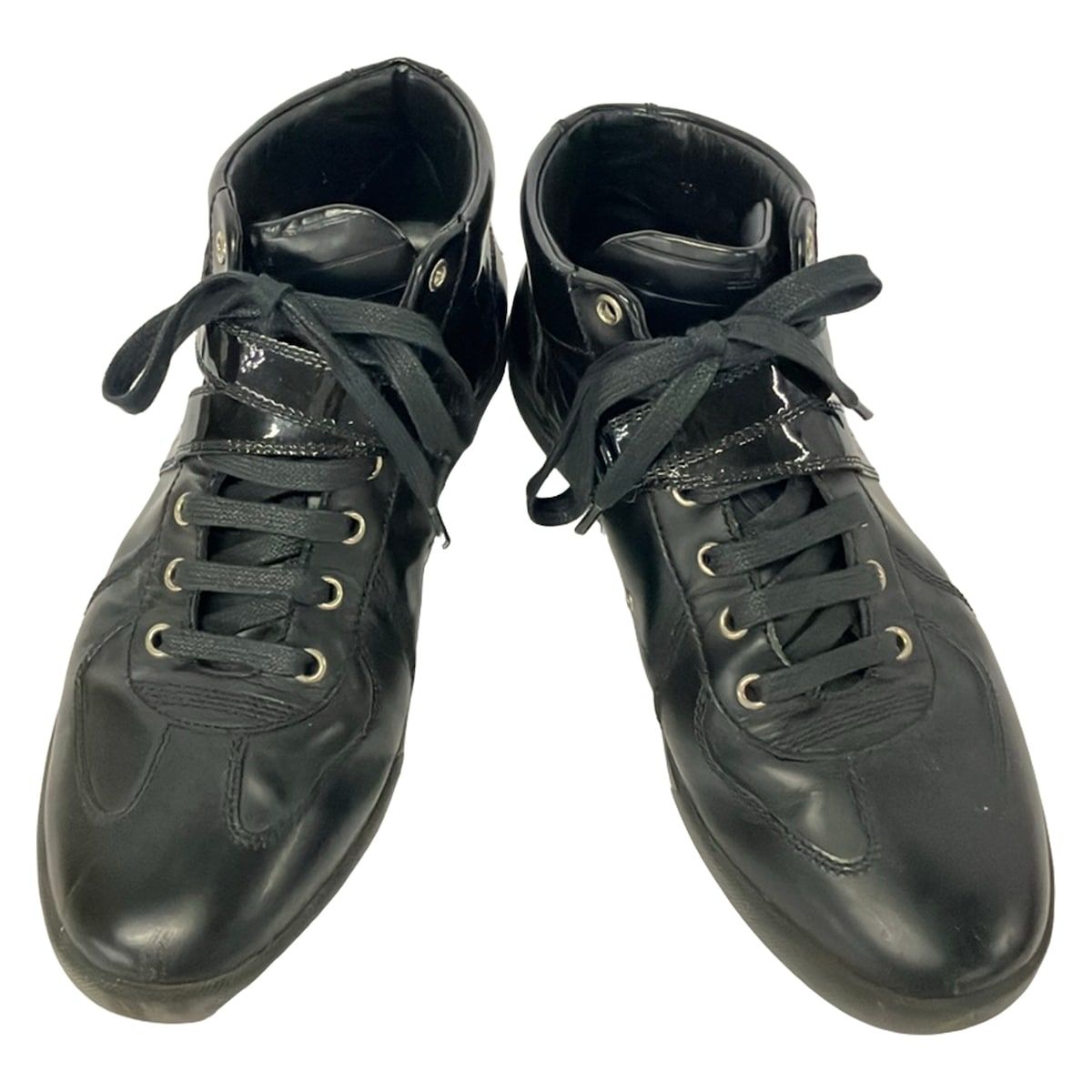 Dior Homme Sneakers 40 Black High Cut Leather — view 2