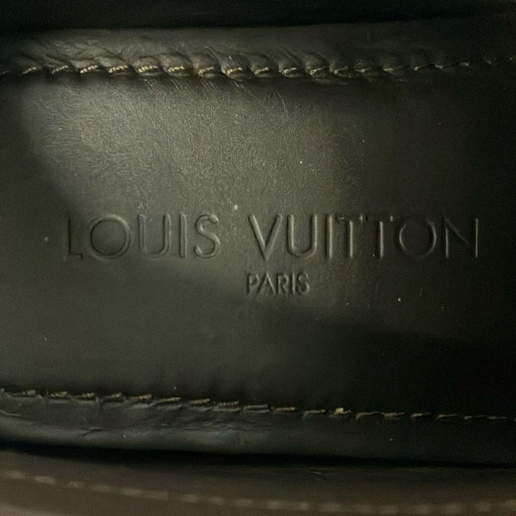 Louis Vuitton Driving Shoes 6.5 Dark Brown Leather — view 5