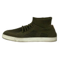 Fendi Slip Ons 7 Khaki Knit High Cut Slipper