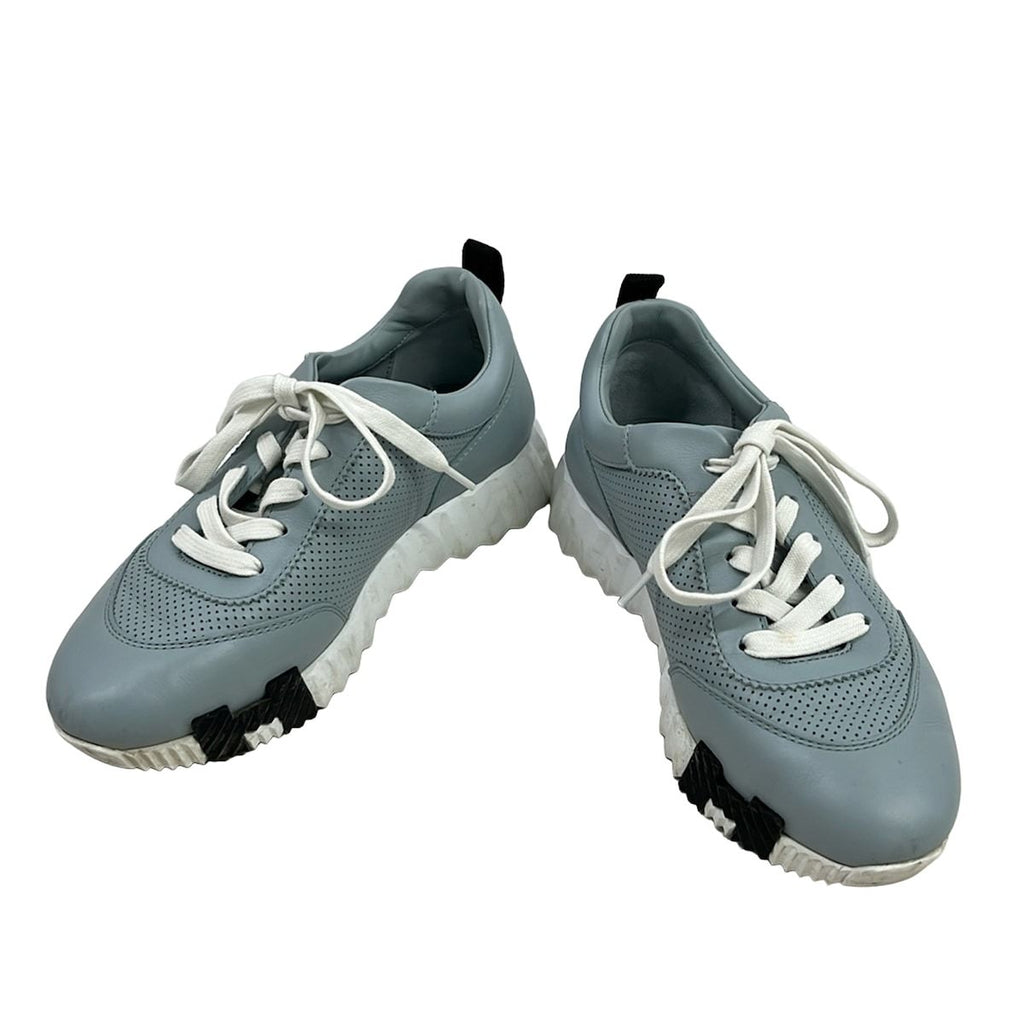 Hermes Sneakers 365 Bouncing Light Blue Leather — view 2
