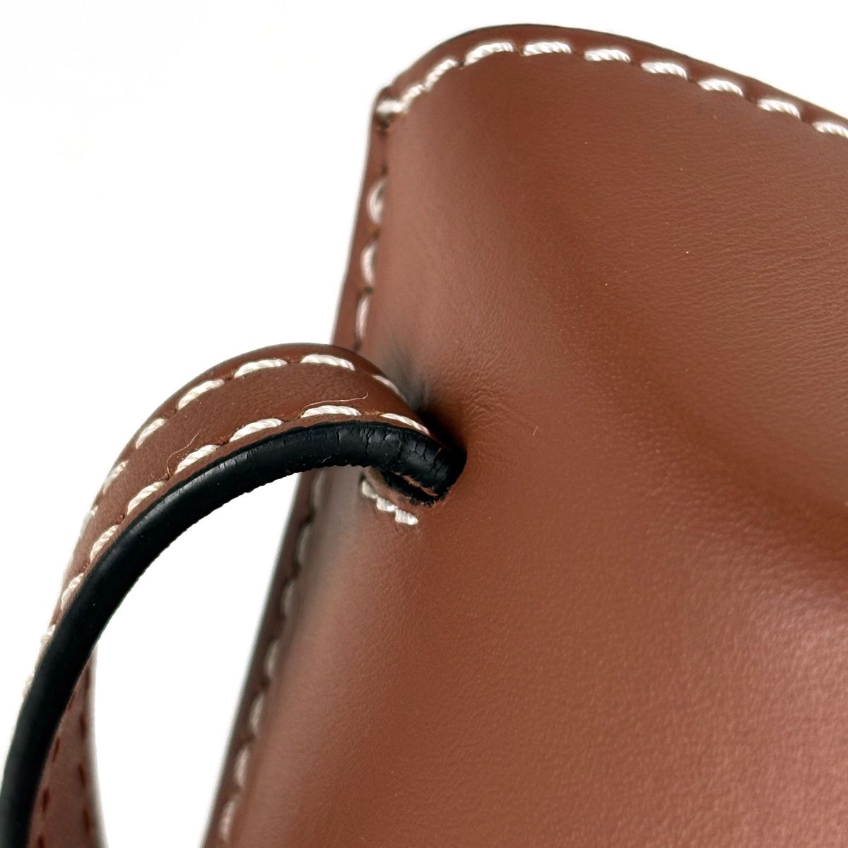 Loewe Gate Pocket Shoulder Bag Anagram Crossbody Leather Brown — view 4