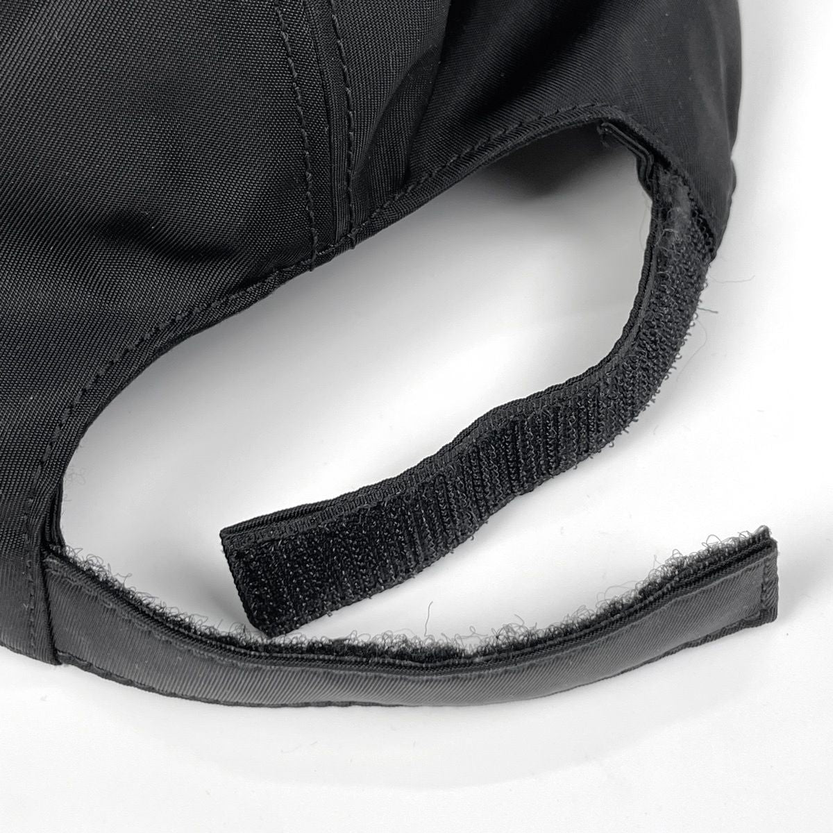 Prada Baseball Cap Hat Nylon Nero — view 5
