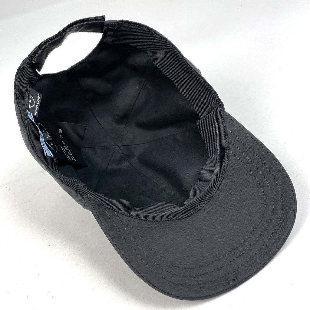 Prada Baseball Cap Hat Nylon Nero — view 3