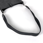 Hermes Evelyne 1 PM Perforated Logo Shoulder Bag Taurillon Clemence Black — view 6