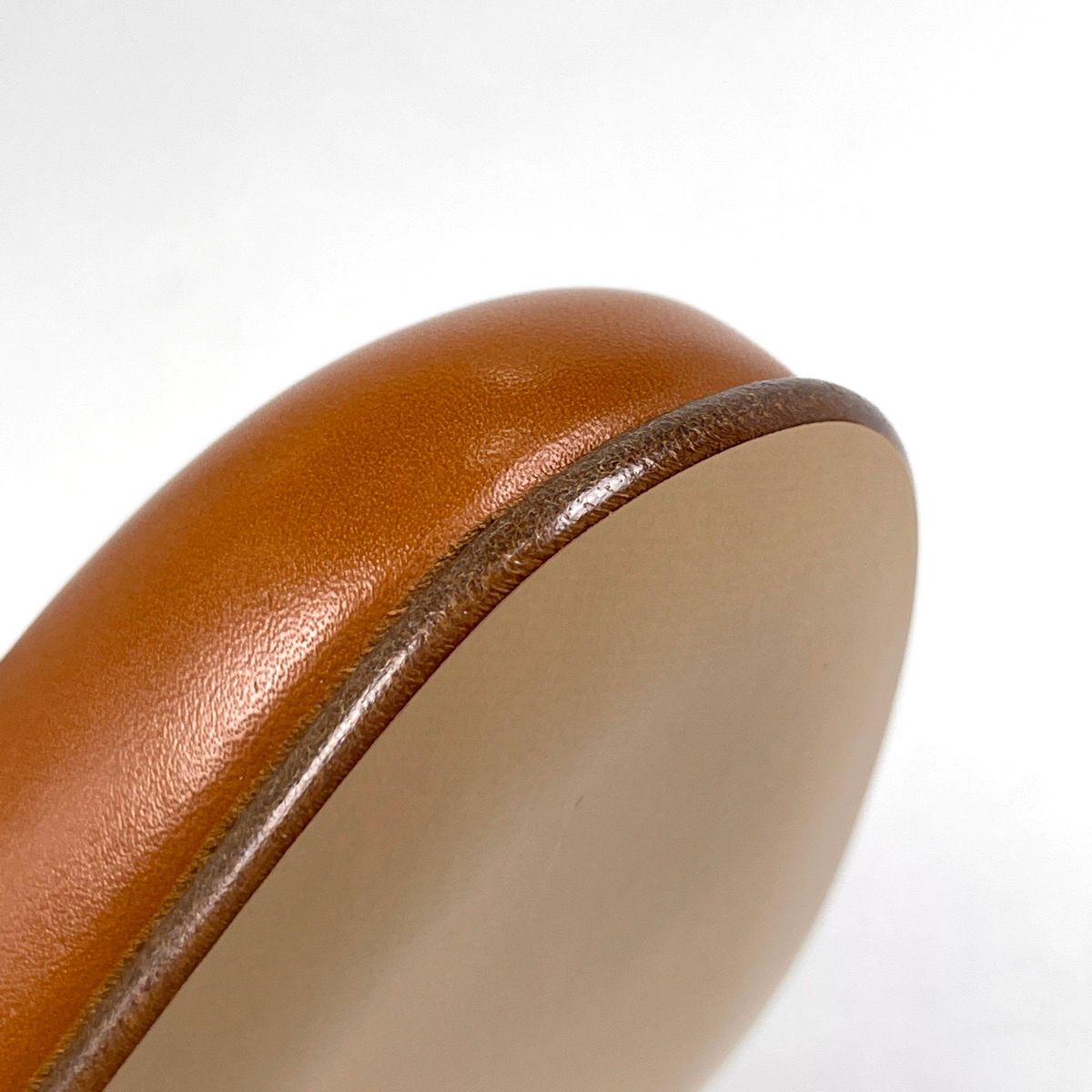 Hermes Neo Short Boots Kelly Shoes Leather Natural — view 6
