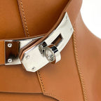 Hermes Neo Short Boots Kelly Shoes Leather Natural — view 5
