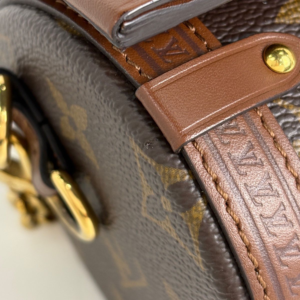 Louis Vuitton Papillon Trunk 2-Way Shoulder Bag Monogram Brown — view 4
