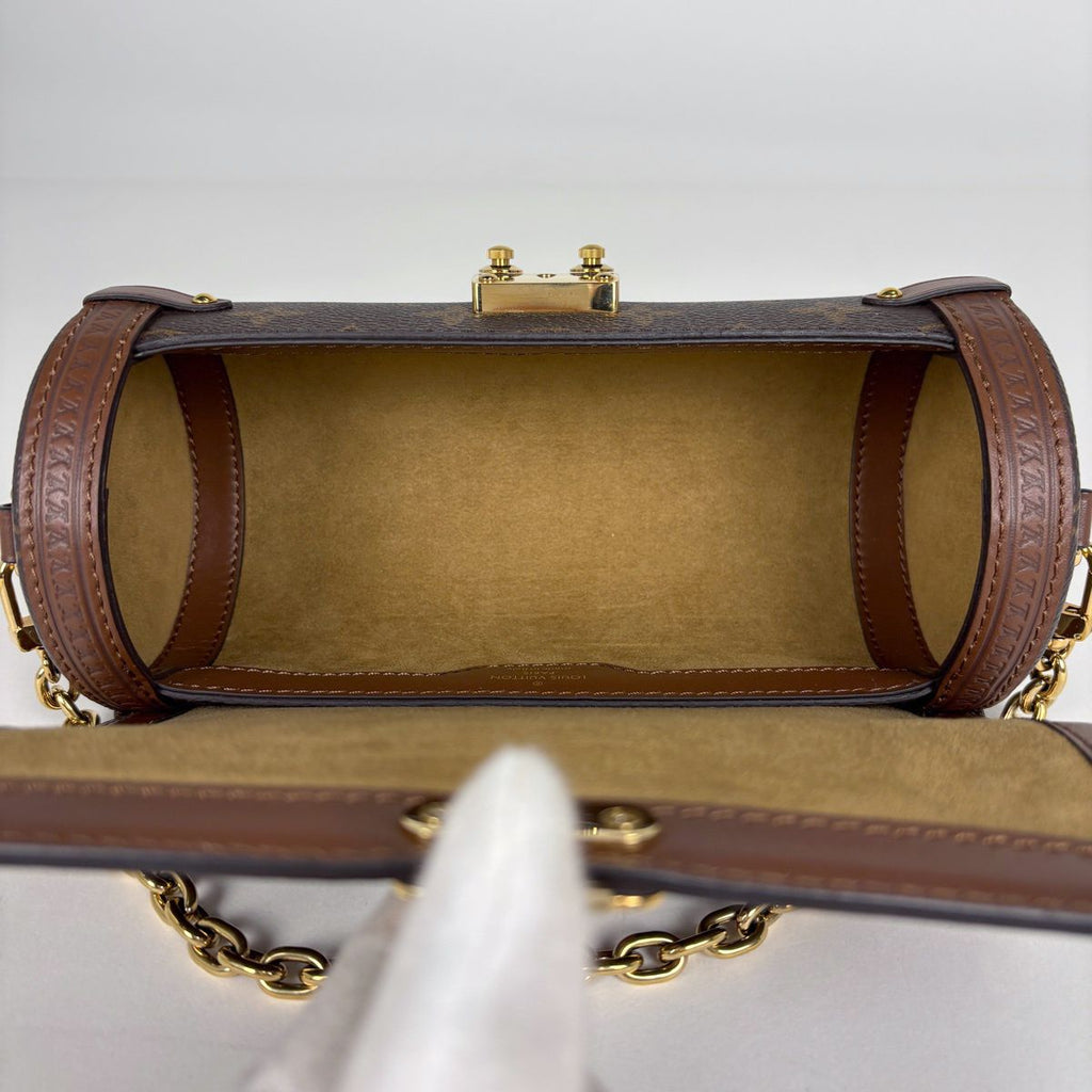 Louis Vuitton Papillon Trunk 2-Way Shoulder Bag Monogram Brown — view 7