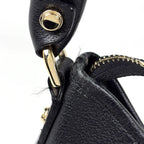 Gucci Logo Shoulder Bag Abbey Leather Black — view 4