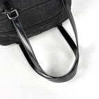 Prada Logo Handbag Nylon Nero — view 8