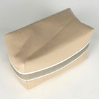 Hermes Bride-a-Brac GM Pouch Logo Handbag Cotton Beige — view 2