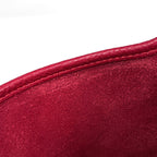 Hermes Evelyne 1 GM Perforated Logo Shoulder Bag Taurillon Clemence Rouge — view 7