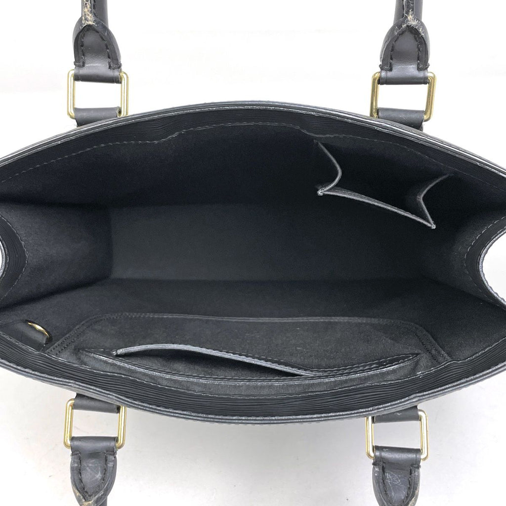 Louis Vuitton Sac Plat PM Tote Epi Noir — view 8