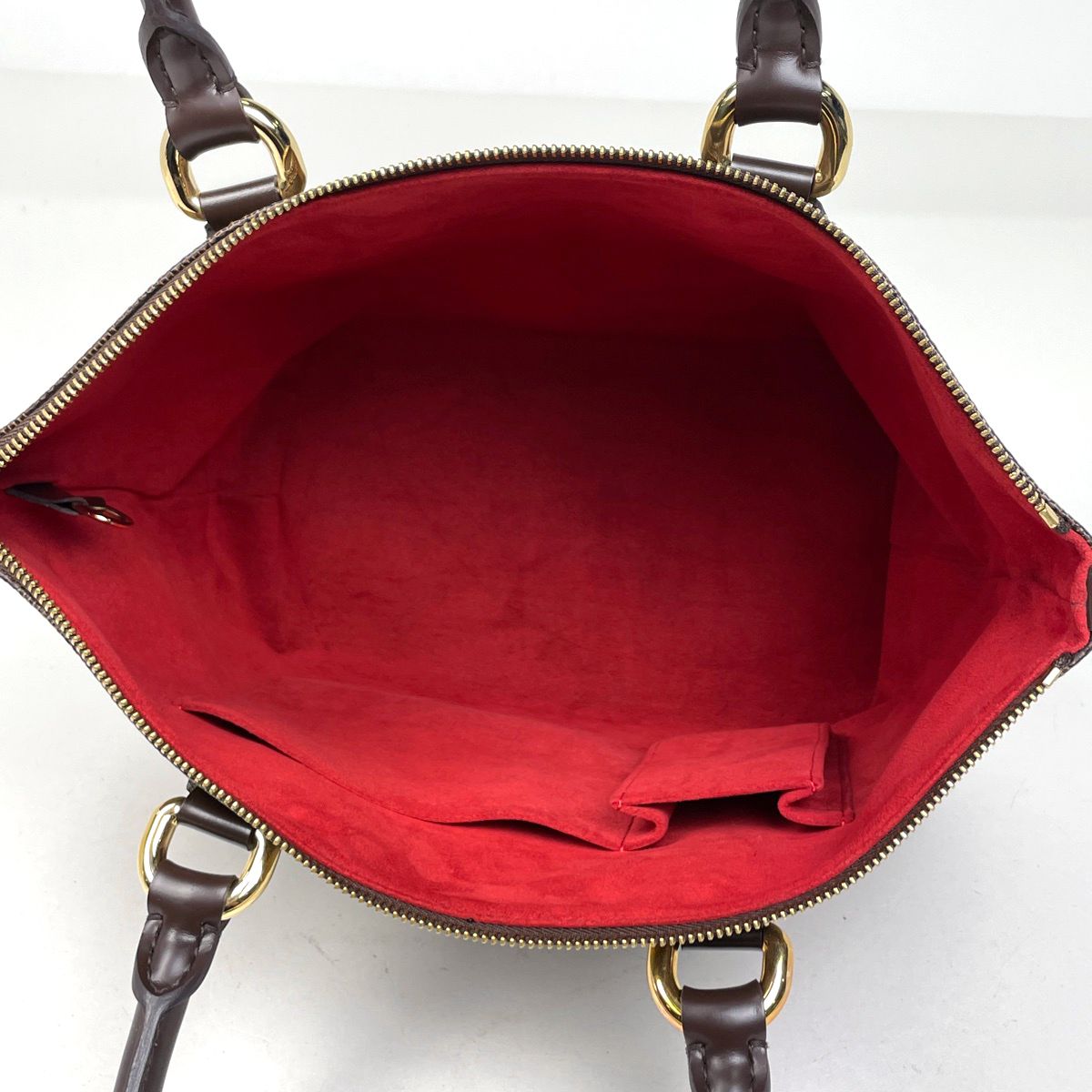 Louis Vuitton Saleya PM Tote Damier Brown — view 8