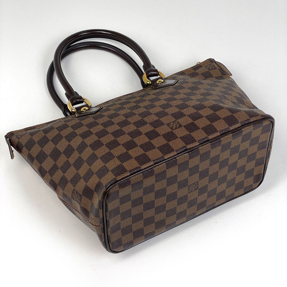 Louis Vuitton Saleya PM Tote Damier Brown — view 2