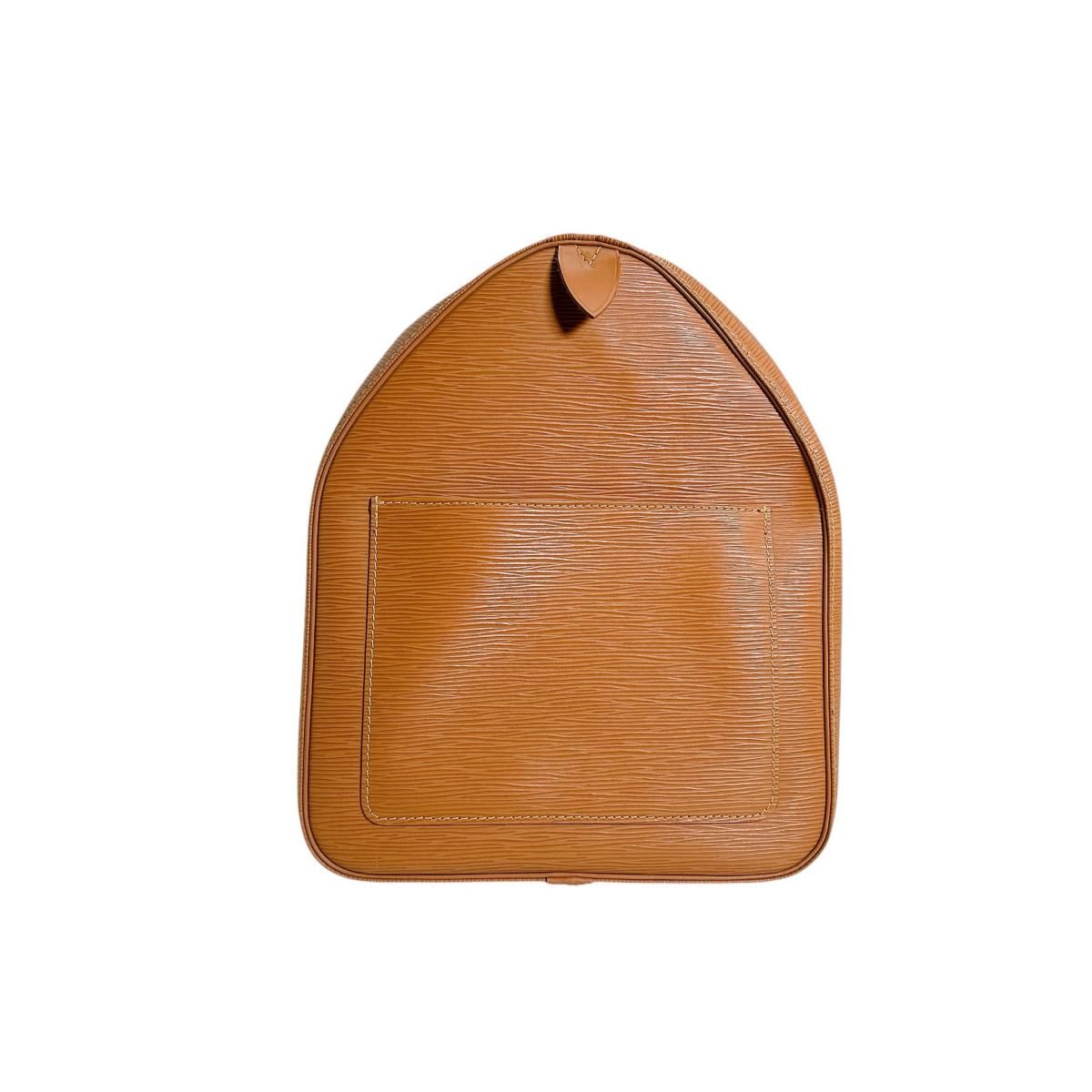 Louis Vuitton Epi Keepall 55 Boston Bag Cipango Gold — view 3