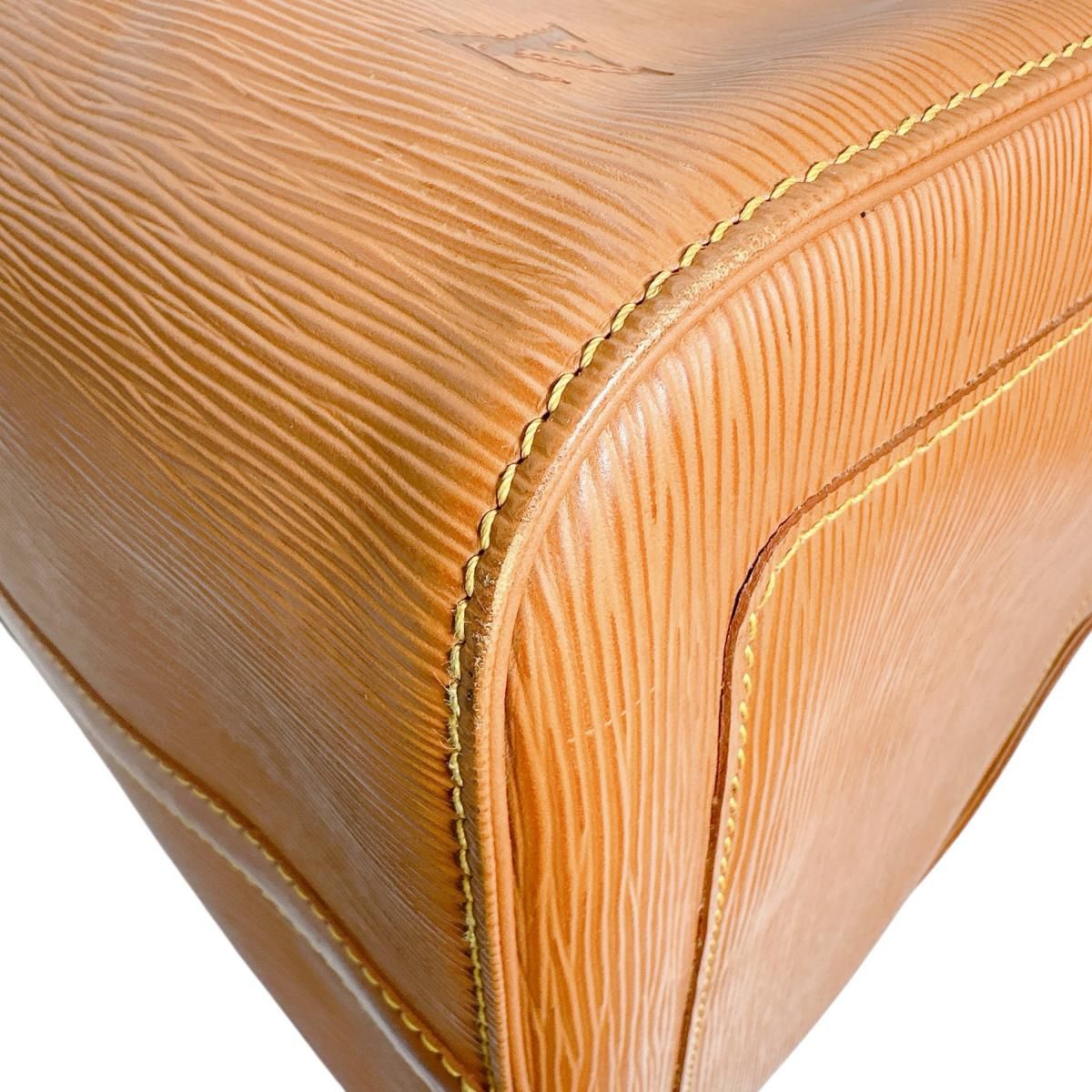 Louis Vuitton Epi Keepall 55 Boston Bag Cipango Gold — view 7