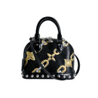 Louis Vuitton Epi Chain Pattern Alma BB Shoulder Bag Noir Collection