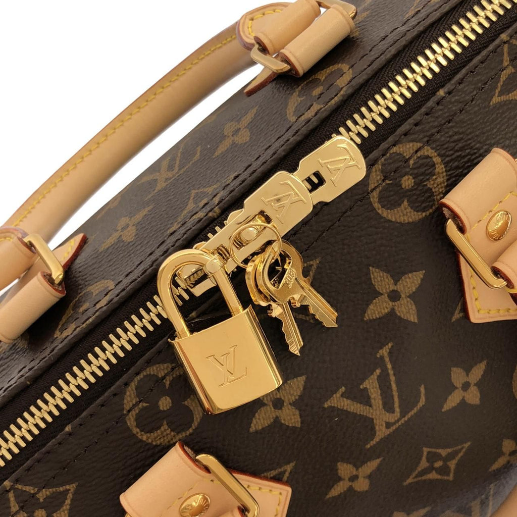 Louis Vuitton Monogram Speedy Bandouliere 25 cm Boston — view 3