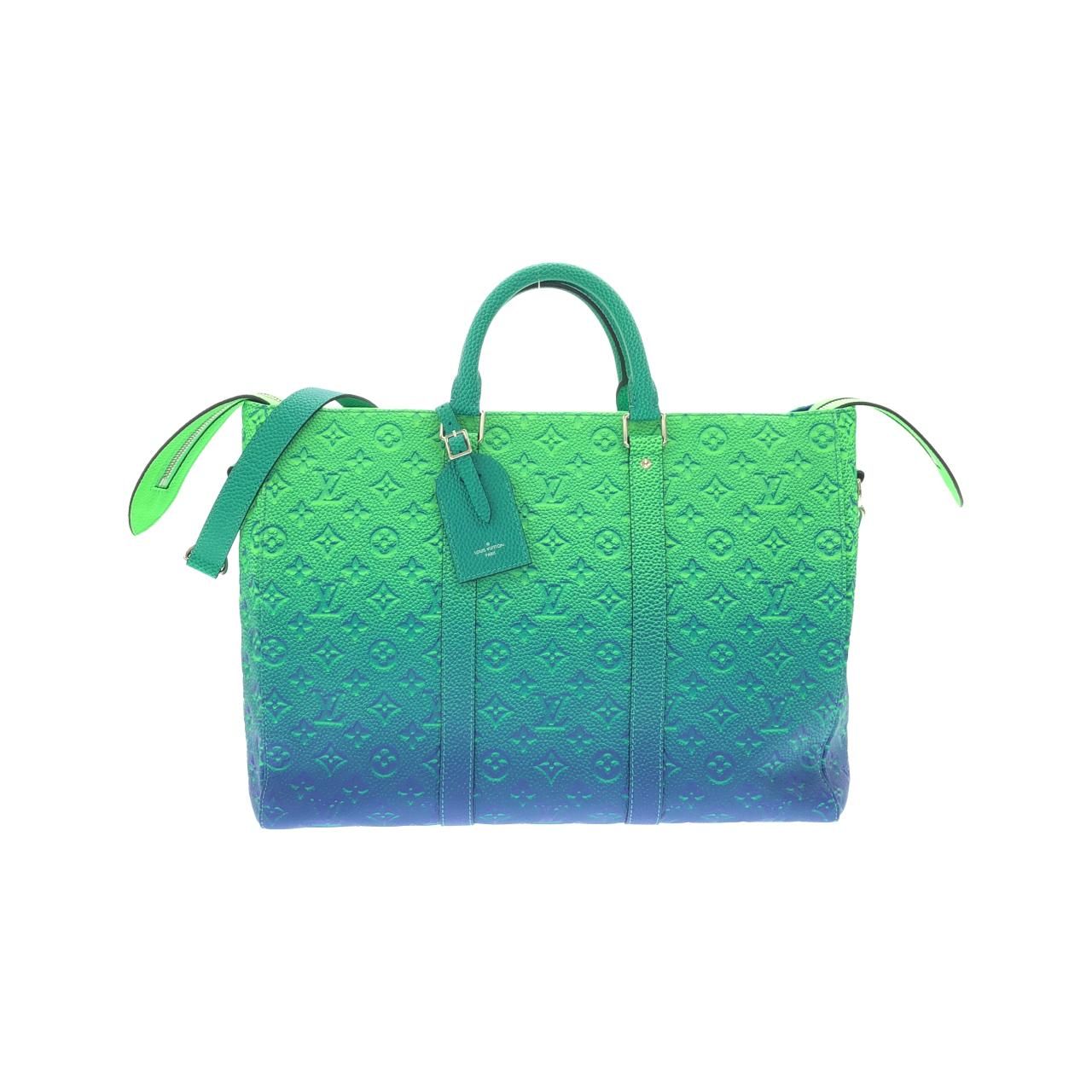 Louis Vuitton Taurillon Illusion Keepall Tote