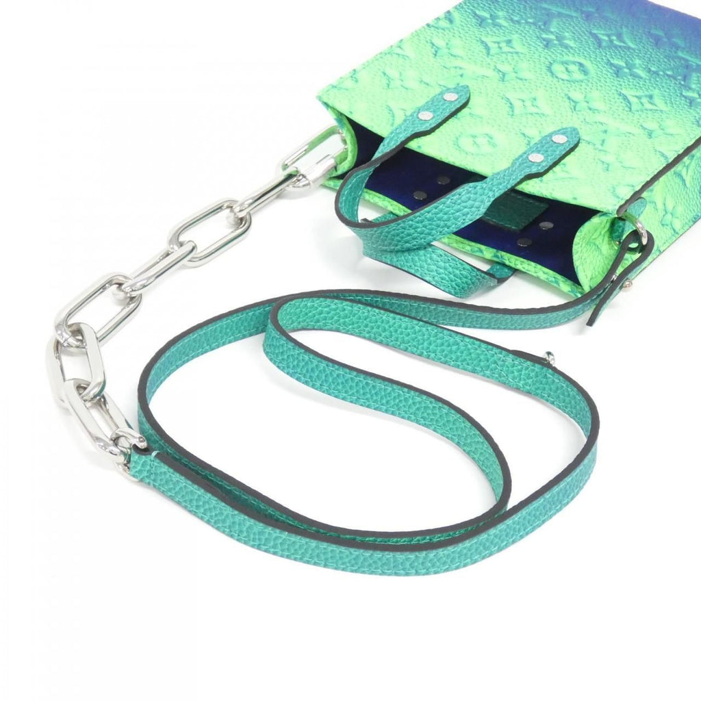 Louis Vuitton Taurillon Illusion Sac Plat XS — view 3