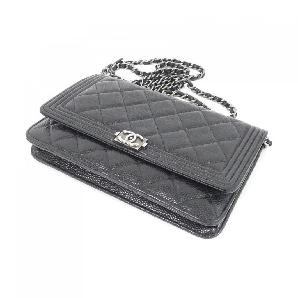 Chanel Boy Line Chain Wallet Shoulder — view 3