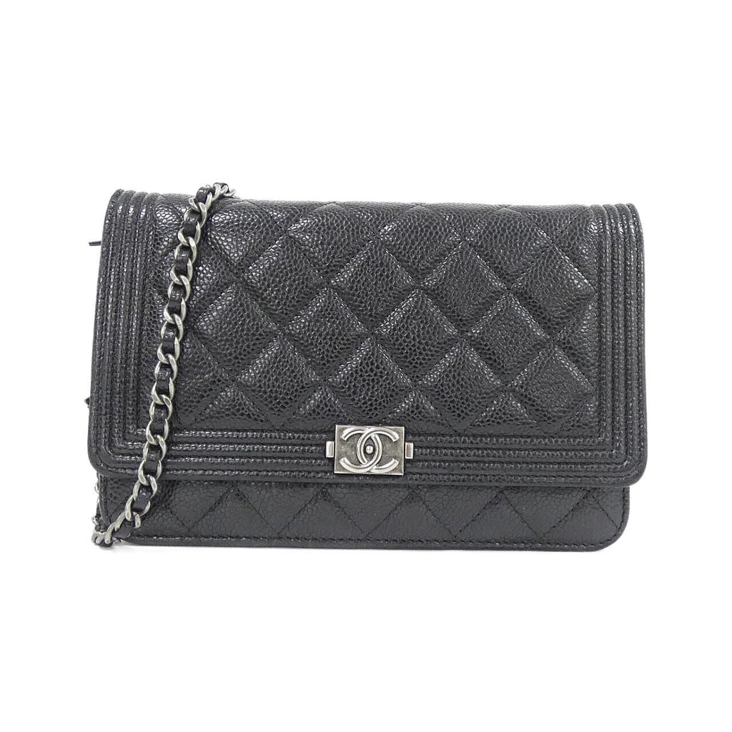 Chanel Boy Line Chain Wallet Shoulder