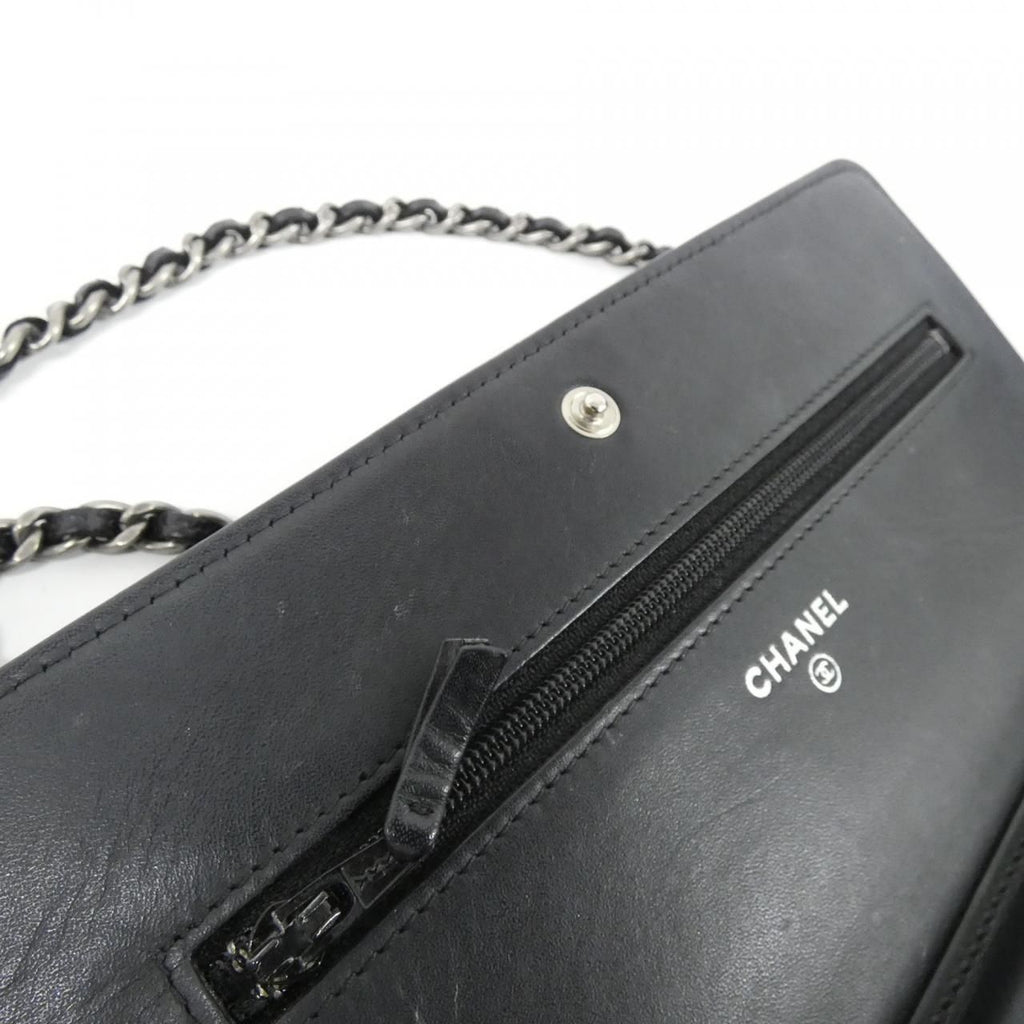 Chanel Boy Line Chain Wallet Shoulder — view 8
