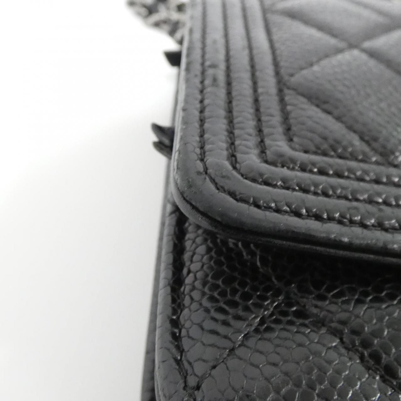 Chanel Boy Line Chain Wallet Shoulder — view 4