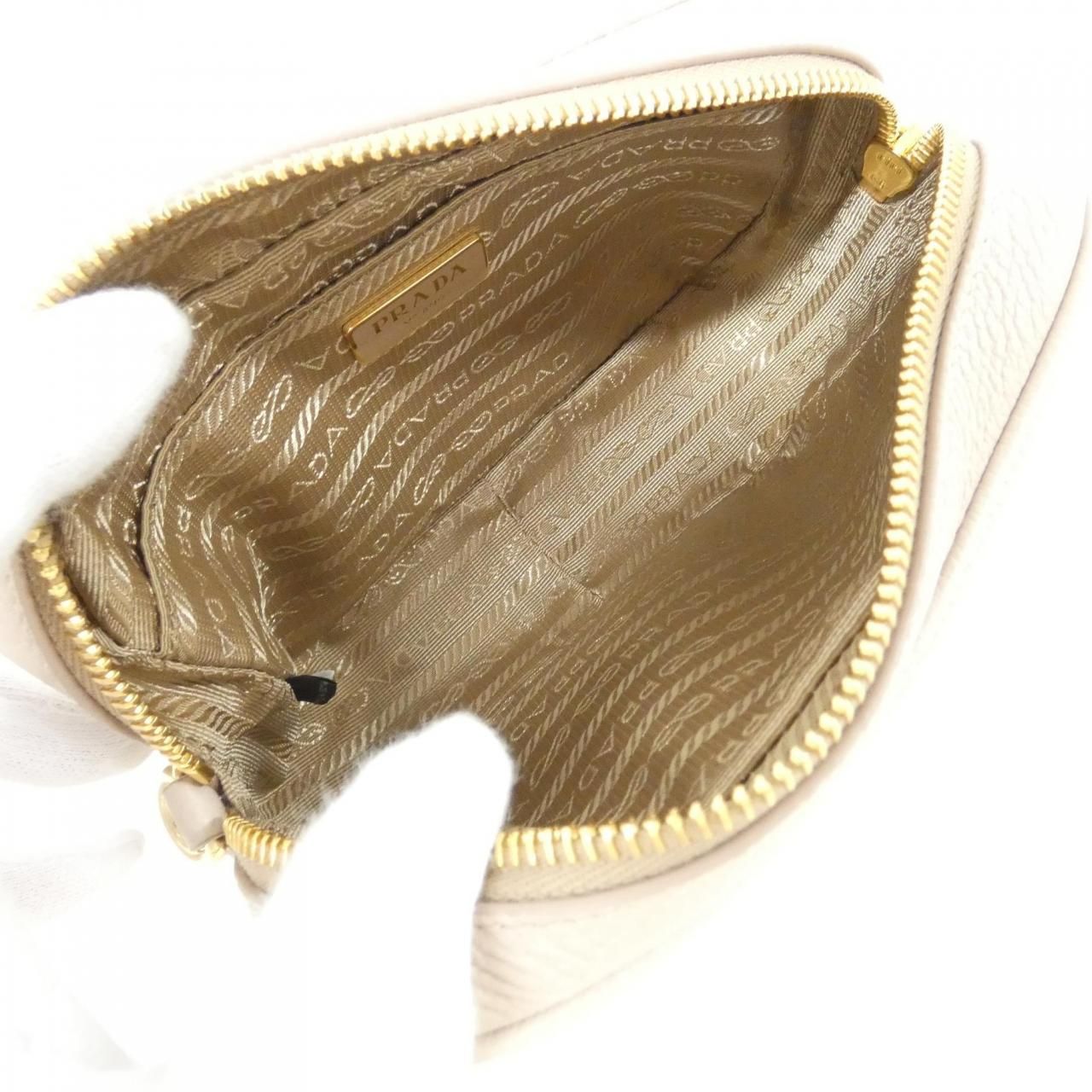 Prada Bag Handbag Gold — view 6