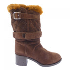 Chanel Boots Brown