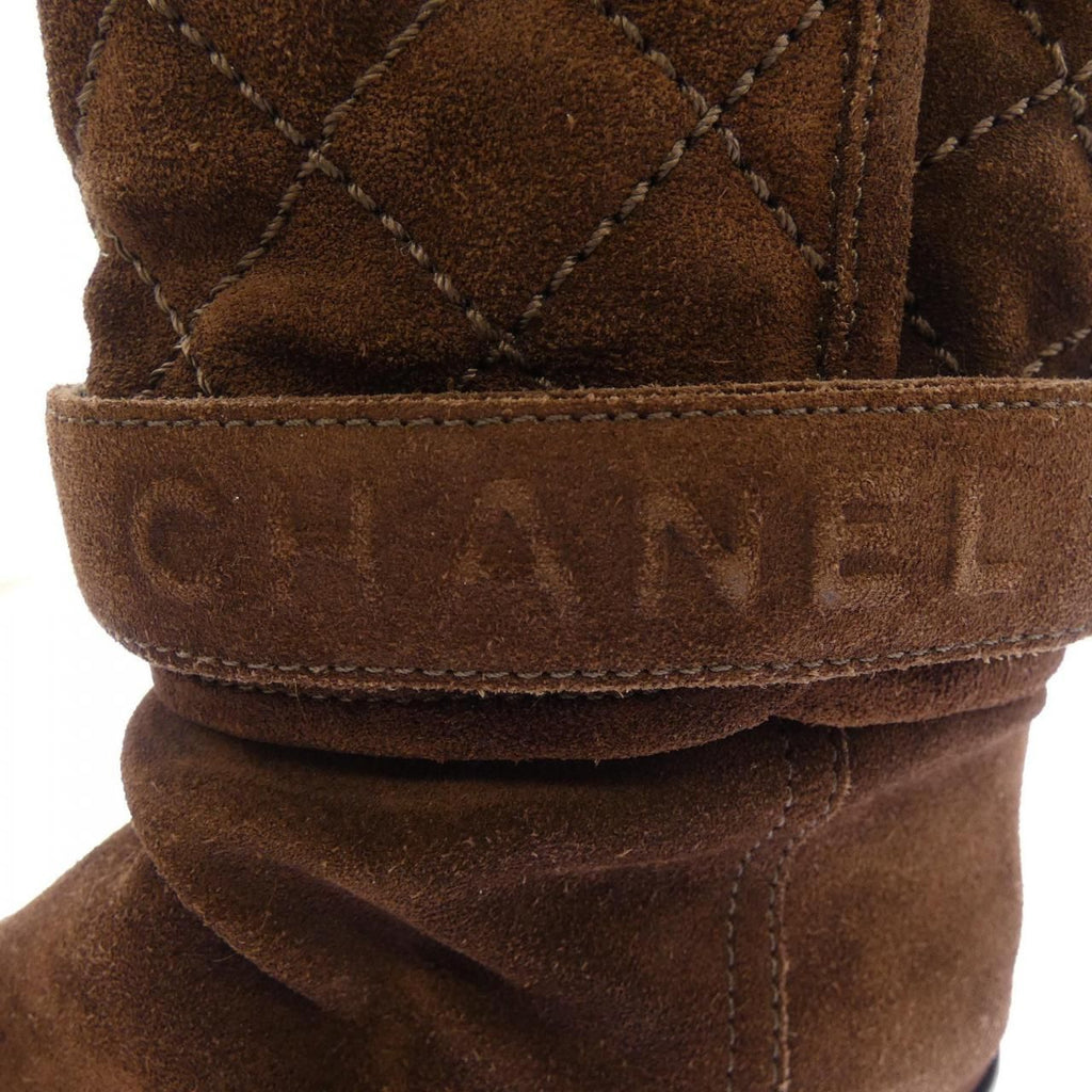 Chanel Boots Brown — view 6