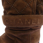 Chanel Boots Brown — view 6