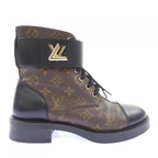 Louis Vuitton Patent Monogram Canvas Wonderland Line Boots