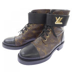 Louis Vuitton Patent Monogram Canvas Wonderland Line Boots — view 3