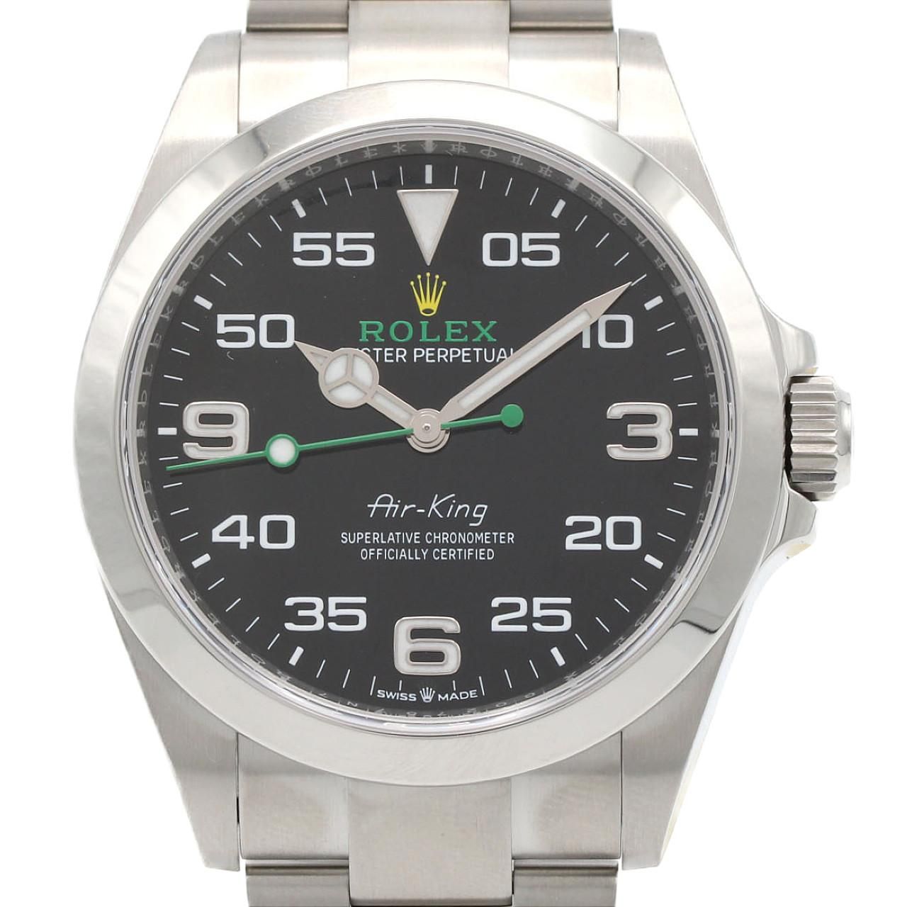 Rolex Air King SS Automatic Winding Watch