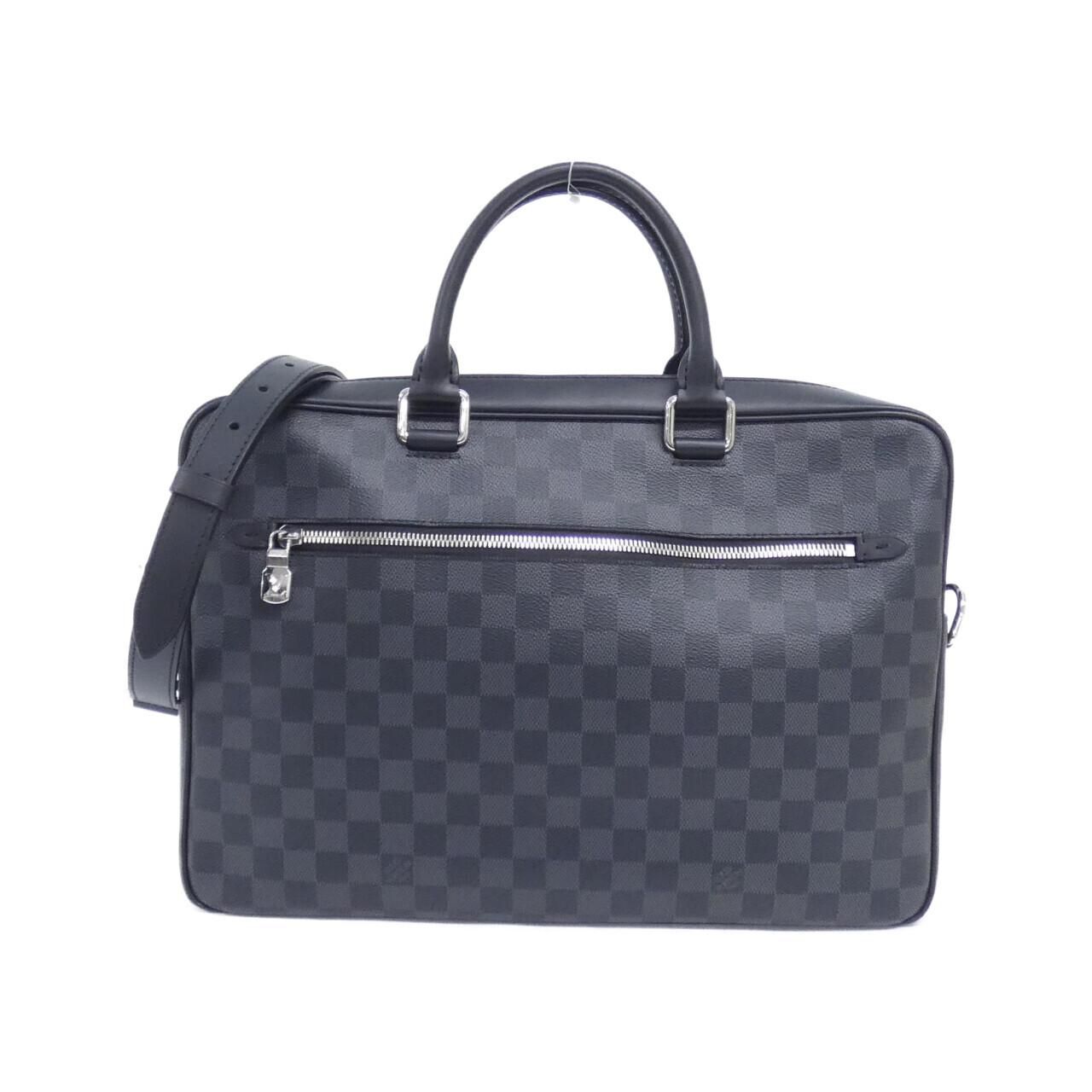 Louis Vuitton Damier Graphite Porte Document Business MM Briefcase