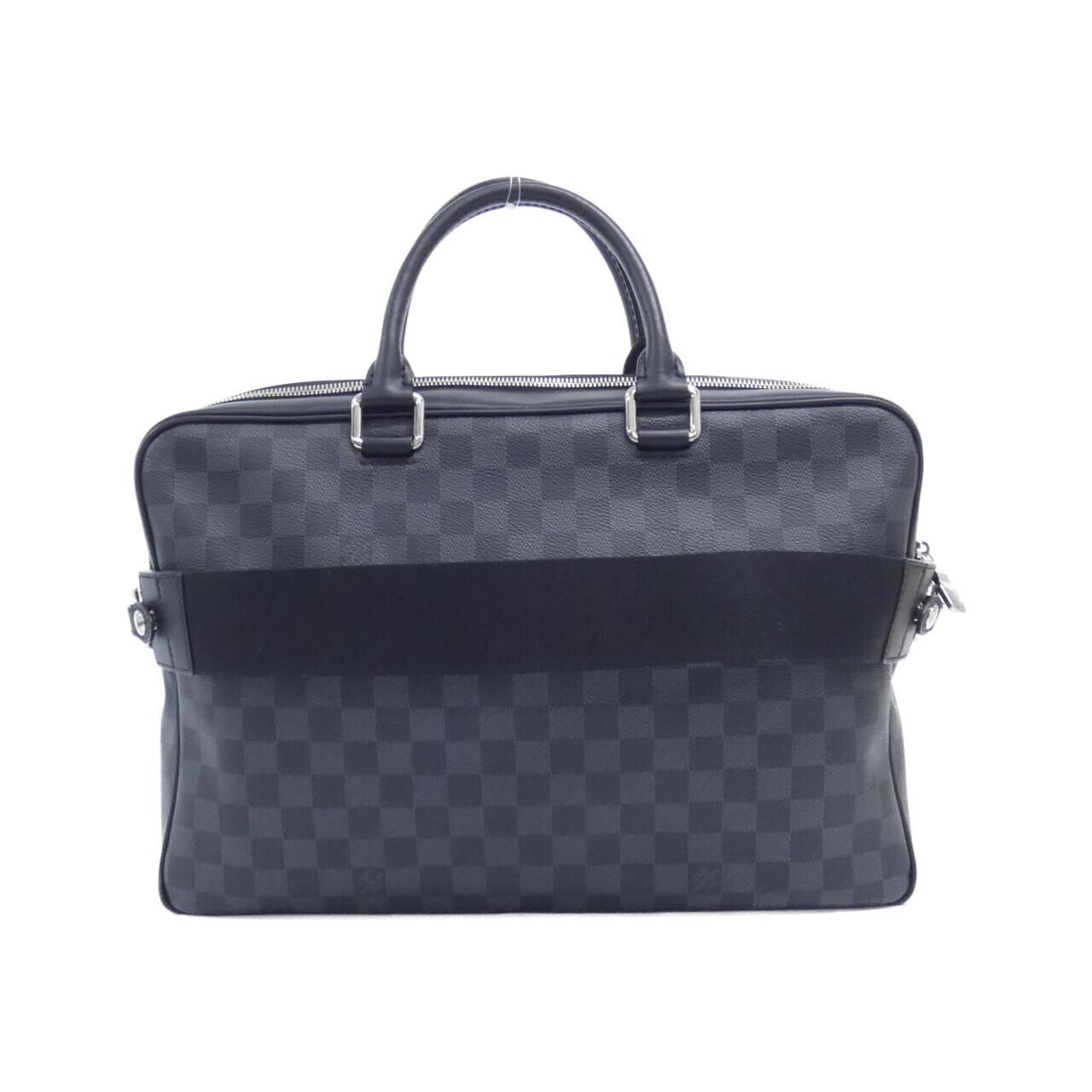 Louis Vuitton Damier Graphite Porte Document Business MM Briefcase — view 2