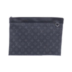 Louis Vuitton Monogram Eclipse Pochette Discovery Clutch