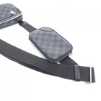 Louis Vuitton Damier Graphite Scott Messenger Shoulder — view 7