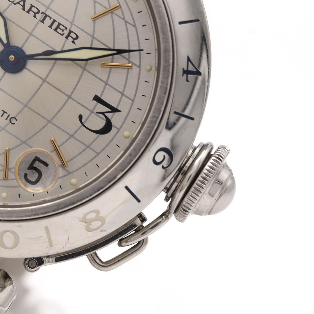 Cartier Pasha C GMT SS Automatic Winding Watch — view 3