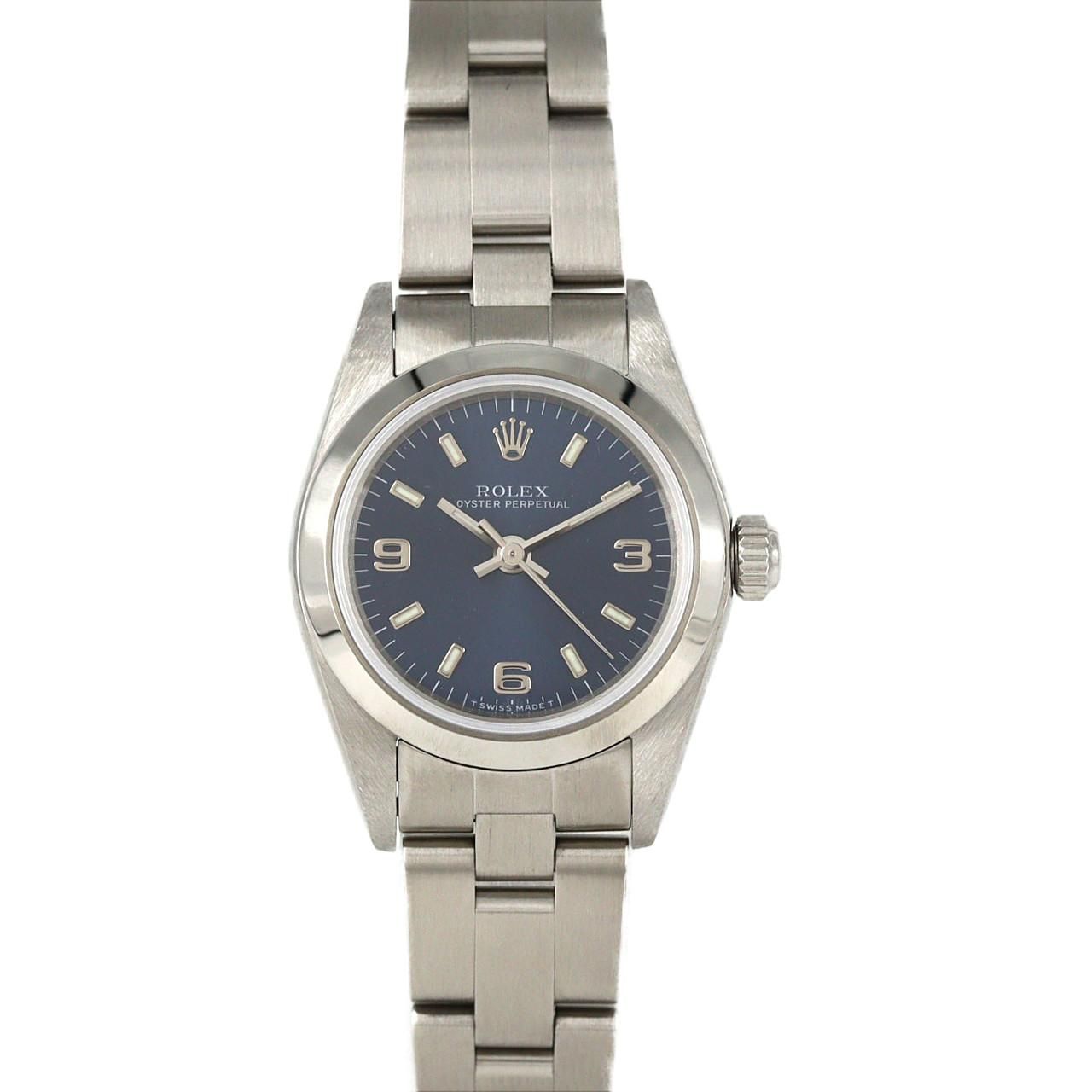 Rolex Oyster Perpetual SS Automatic Winding a Number Watch