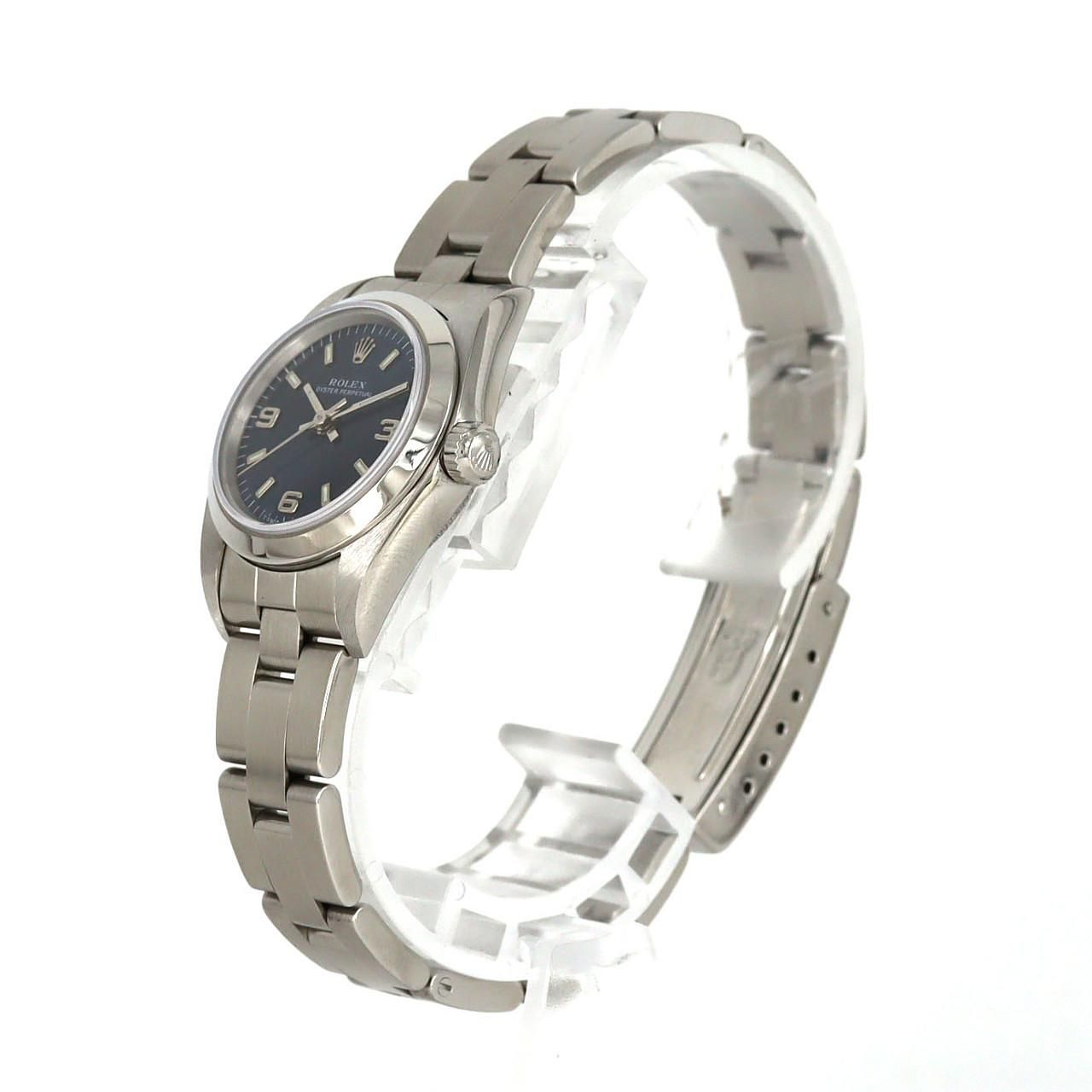 Rolex Oyster Perpetual SS Automatic Winding a Number Watch — view 2