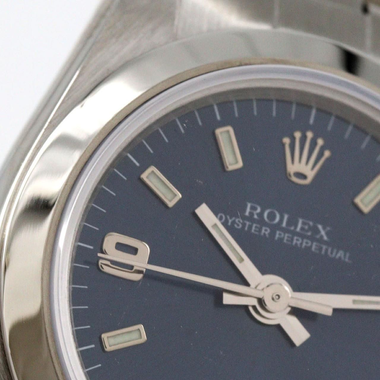 Rolex Oyster Perpetual SS Automatic Winding a Number Watch — view 7