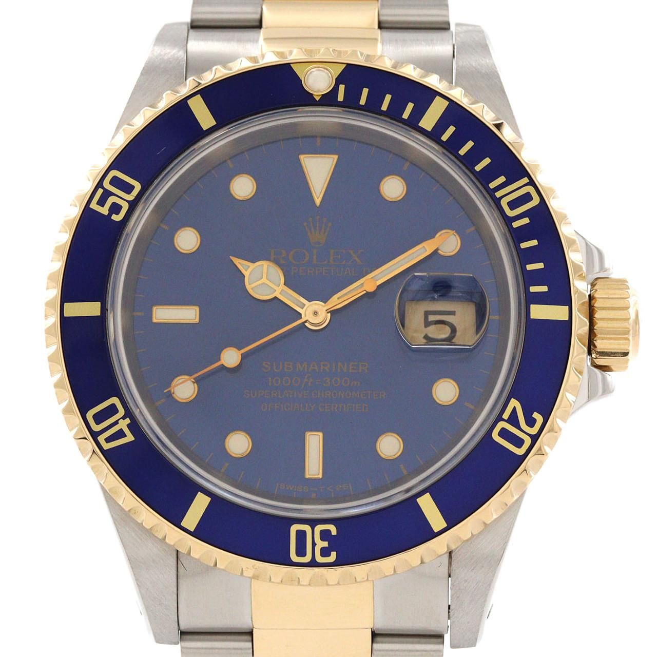 Rolex Submariner Date Automatic Winding Number Watch
